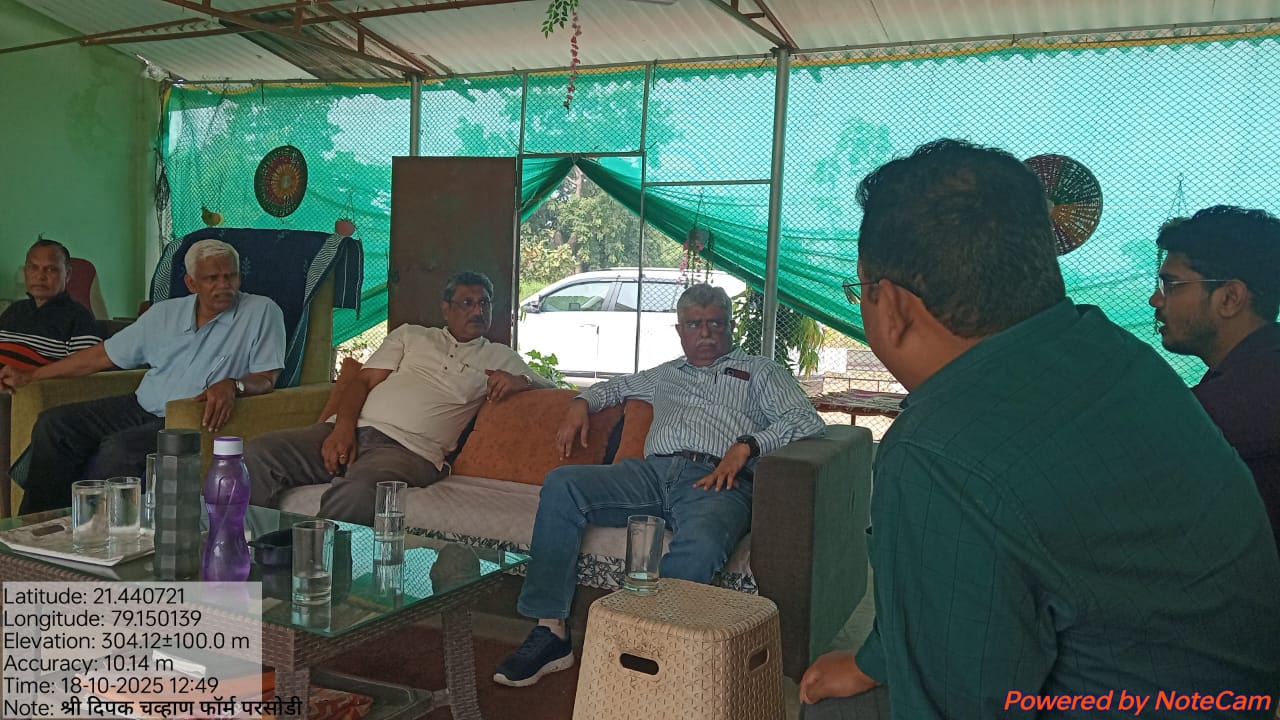 Visit of Hon’ble Dr. Niteen Patil, Vice Chancellor, MAFSU, Nagpur to Cage fish culture units at Pench Reservoir  on 18102025 (10).jpg